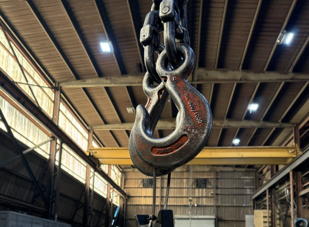 cranes in industrial field service