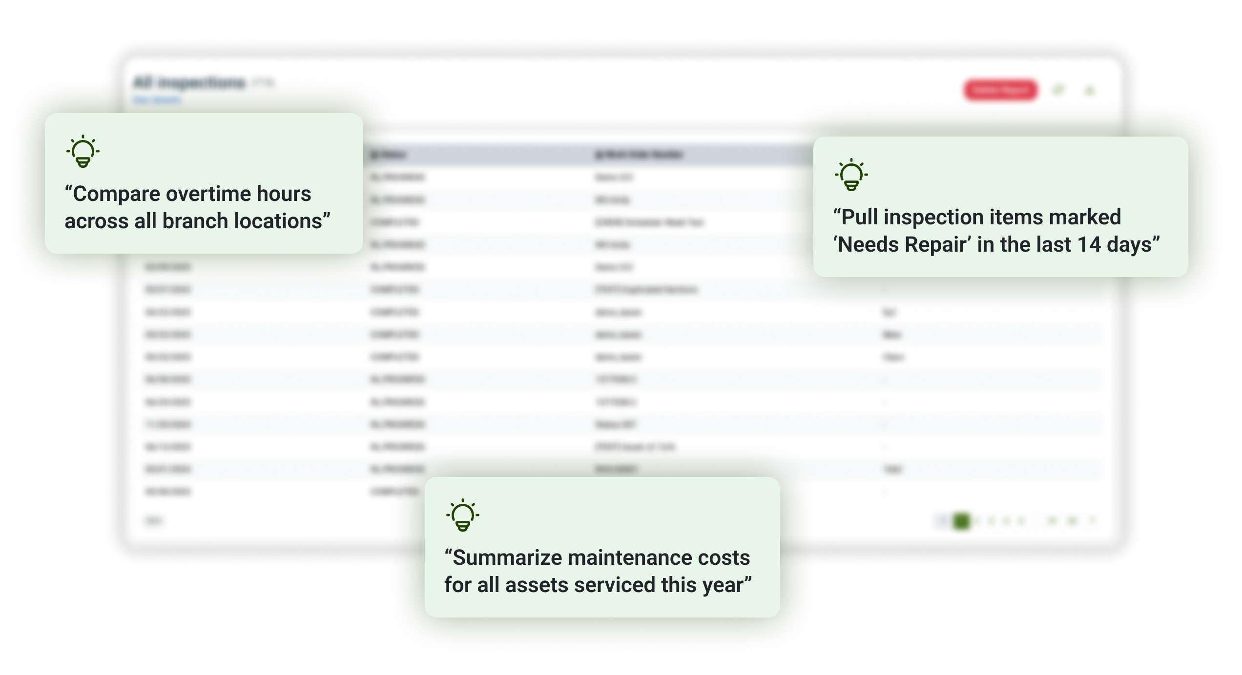 sample prompts for crewos smart reporting